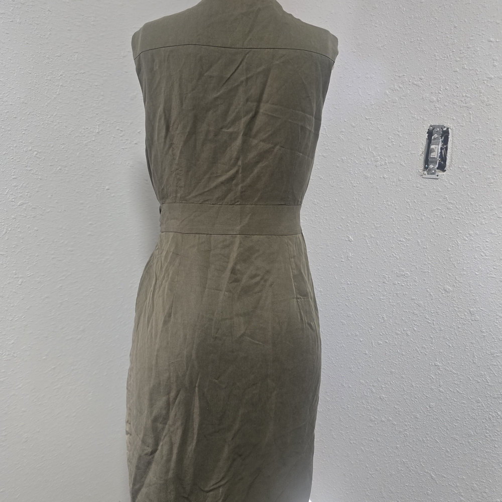 Banana Republic Olive Midi Dress - Picture 3 of 10